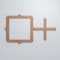 Ekena Millwork Medium Carlisle Decorative Fretwork Wood Wall Panels, Wood (Paint Grde), 26 7/8"W x 15 3/8"H x 3/8"T WALW16X16X0375CARMF - alternate 5